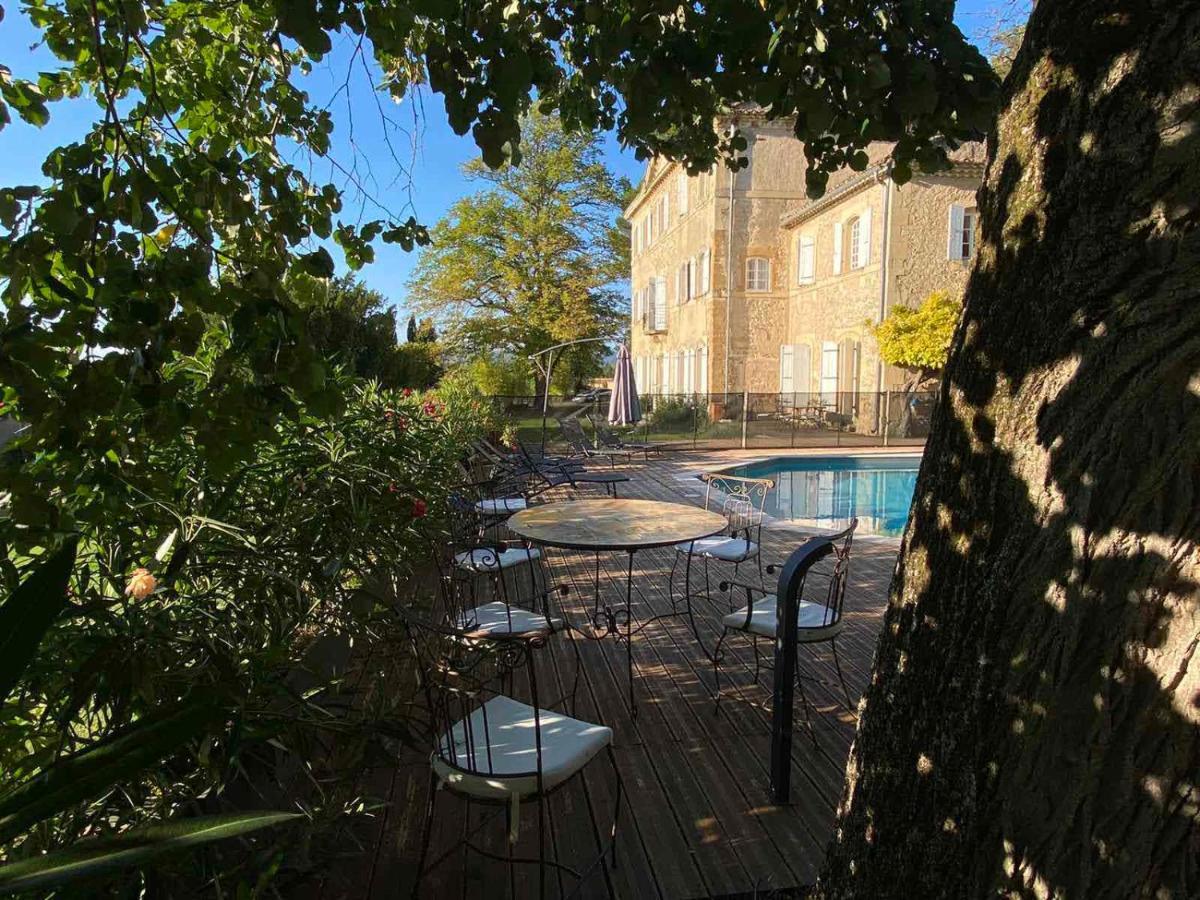 Chateau Montplaisir Charming B&B In Provence Valreas Bagian luar foto
